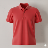 Polo - Corporate - Performance Mesh Lycra - Red