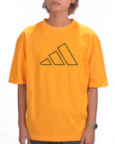 Mens Graphic T-Shirt  Sunset Yellow