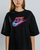 NIKE Sportswear Classic T-Shirt black chest print 3.0
