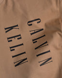 Calvin Klein Jeans ombre Men's T-shirt Beige