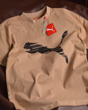 P Shaded Cat Tee Men's T-shirt Beige