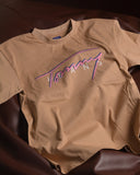 Tommy Jeans signature logo Men's T-shirt Beige 2.0