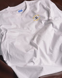 HUGO Cotton-jersey T-shirt with surf artwork