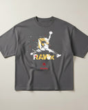 RAWx - Ultimate  Drop Shoulder - Oversized Crew Neck Grey- Jumpman