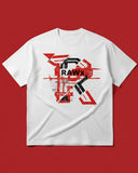 RAWx - White Oversized Crew Neck - Vibe Breaker Logo