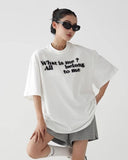 H&M Oversized T-Shirt WHITE