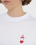 H&M Oversized T-Shirt WHITE A LOVE