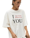 H&M Oversized T-Shirt WHITE
