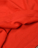 ESSENTIALS SINGLE JERSEY BIG LOGO TEE RED