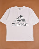 CAMO BADGE OF SPORT GRAPHIC TEE WHITE