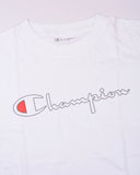 Champion Classic Graphic T-Shirt, Script Logo White