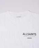 ALLSAINTS Underground Oversized Crew Neck T-Shirt White