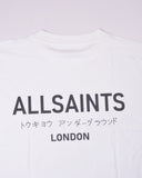 ALLSAINTS Underground Oversized Crew Neck T-Shirt White