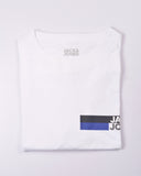 Jack & Jones Corp Logo Play SS O-Neck Tee Mens White