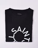 ALLSAINTS Tierra Oversized Crew Neck Logo T-Shirt Black