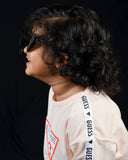 Guess Kid's Drop Shoulder T-shirt Beige