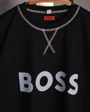 Hugo Boss Logo  Contrast Stitch T-shirt