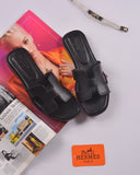 H CUT-OUT WOMEN ORAN SANDAL BLACK NOIR