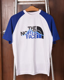 The North Face Mountain Line Raglan T shirt White/Blue