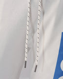 HUGO COTTON-TERRY TRACKSUIT BOTTOMS WITH LOGO PRINT