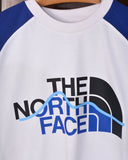 The North Face Mountain Line Raglan T shirt White/Blue