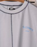 Allsaints  Contrast Stitch TEE White