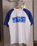 HUGO Nalayo Raglan White/Blue