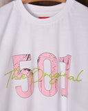 Levi's 501 The Original Tee  White