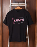Levis Brand Logo Oversized Tee Black