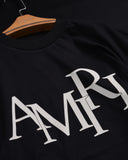 AMIRI STAGGERED TEE BLACK