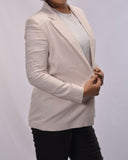 KIABI Linen blazer AED 169 Pink