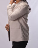 KIABI Linen blazer AED 169 Pink