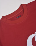 Premium French Terry Sweatshirt - Men- Black Maroon White - RAW