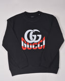 Premium French Terry Sweatshirt - Men- Black Maroon White - RAW