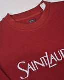 Premium French Terry Sweatshirt - Men- Black Maroon White - RAW