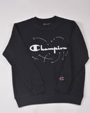 Premium French Terry Sweatshirt - Men- Black Maroon White - RAW