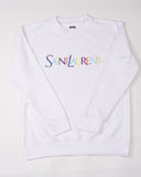 Premium French Terry Sweatshirt - Men- Black Maroon White - RAW