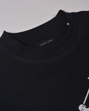 Premium French Terry Sweatshirt - Men- Black Maroon White - RAW