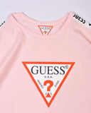Guess Kid's Drop Shoulder T-shirt (Light Pink)