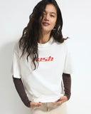 H&M Oversized T-Shirt white