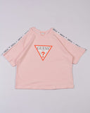 Guess Kid's Drop Shoulder T-shirt (Light Pink)