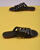 Hermes Camelia Sandal Black