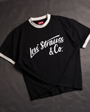 Levi's Ringer Black/White Drop Shoulder T-Shirt
