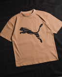 P Shaded Cat Tee Men's T-shirt Beige
