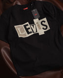 Levi's Classic Graphic Drop Shoulder T shirt  Black