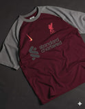 Liverpool F.C. Stadium Home Raglan Maroon/Grey