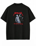 PULL&BEAR Metallica Black Drop tee