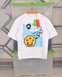 HUGO Cotton-jersey T-shirt with graffiti-inspired artwork