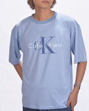 Calvin Klein  Chambray  Drop shoulder T-shirt