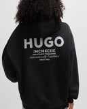 HUGO Cotton-Terry Hoodie - All Gender